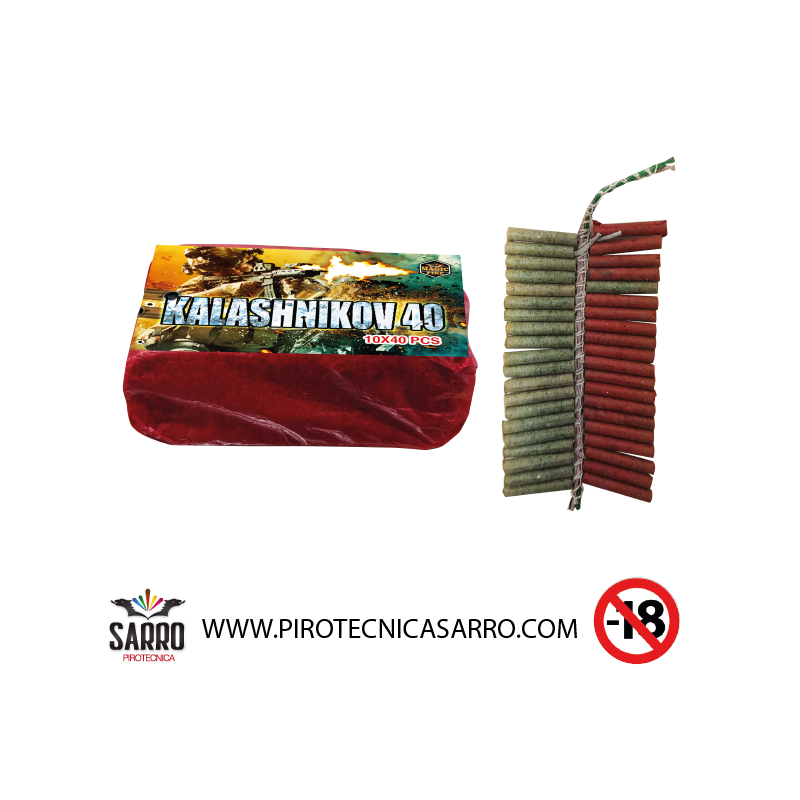 KALASHNIKOV 40 10 pezzi magic fire