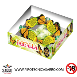 FARFALLA 4 pezzi magic fire