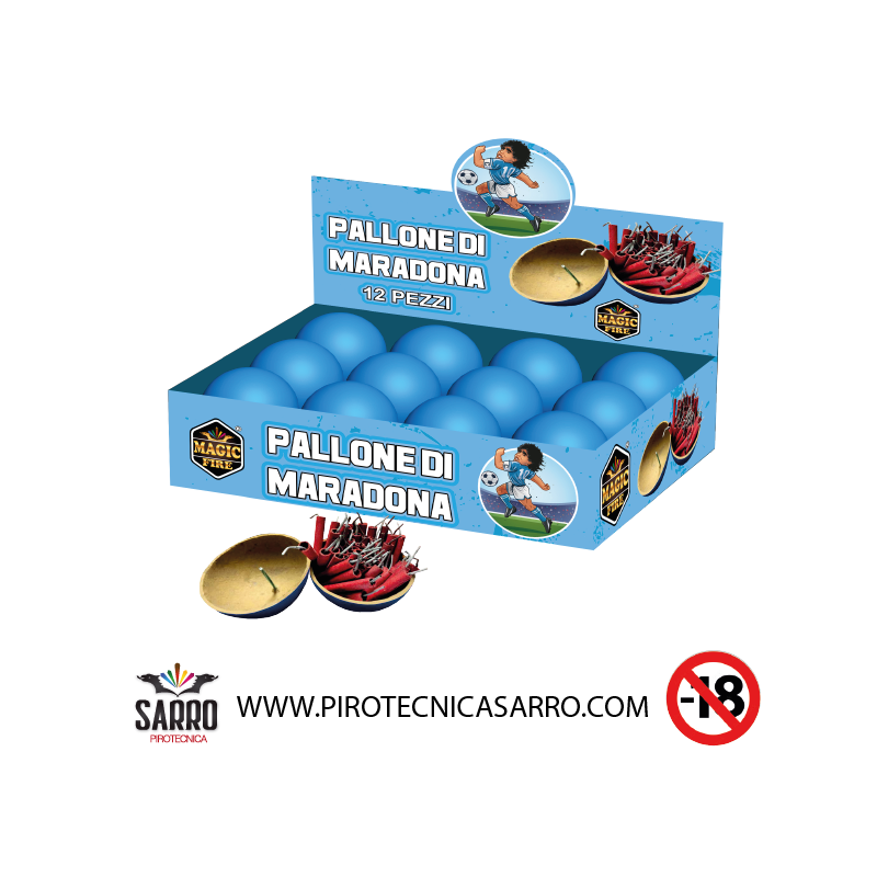PALLONE DI MARADONA  magic fire
