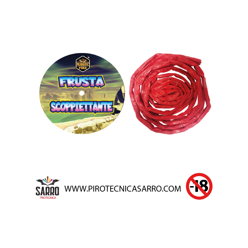 FRUSTA SCOPPIETTANTE 3 pezzi magic fire