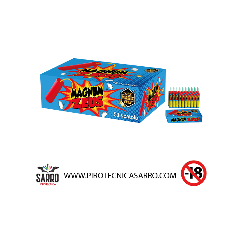 magnum zeus 20 pezzi magic fire