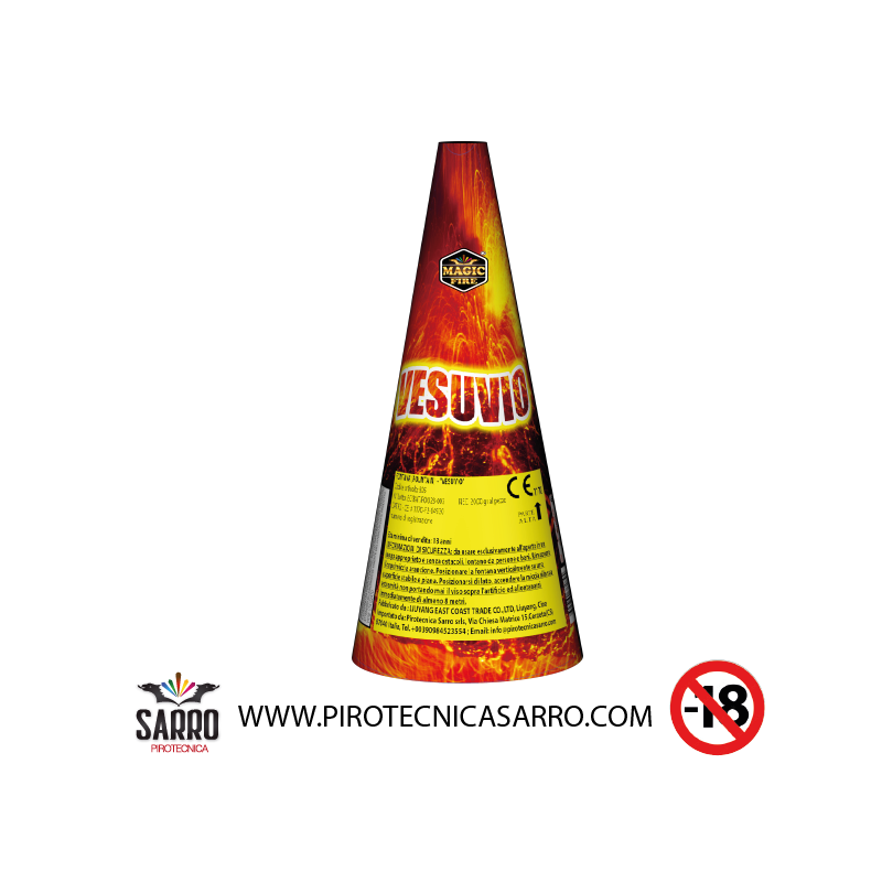 cono vesuvio 2 pezzi magic fire