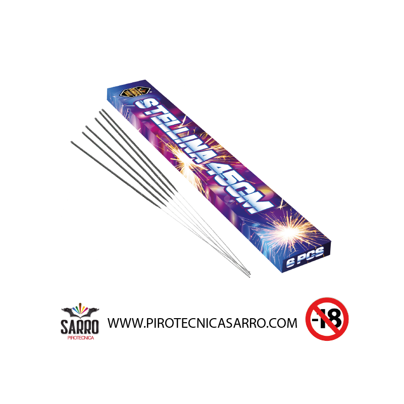stellinea 45 cm 10 pezzi magic fire