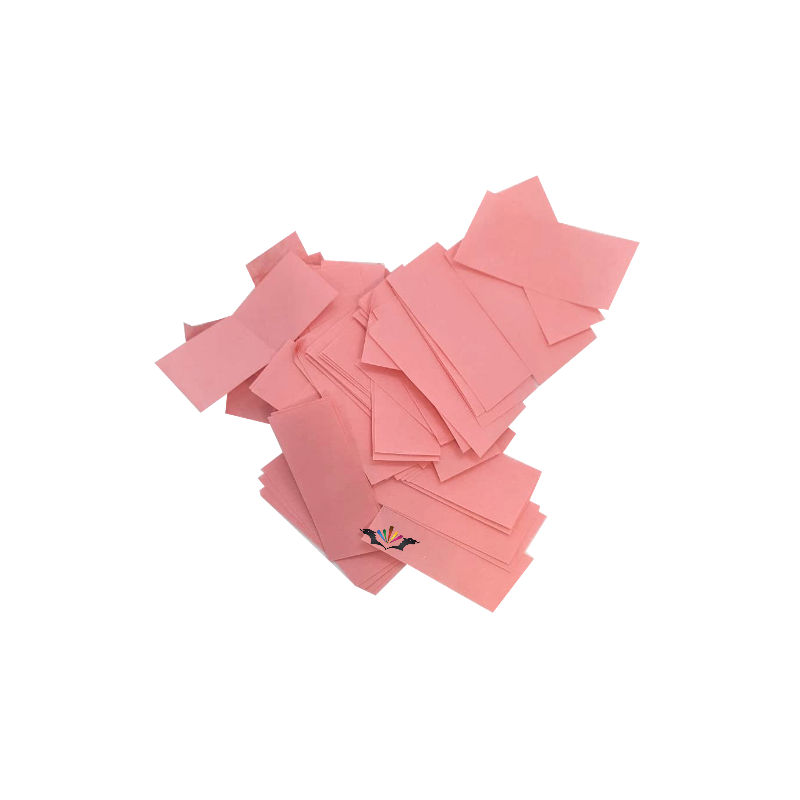 CORIANDOLI ROSA RETTANGOLARI DA 5KG.