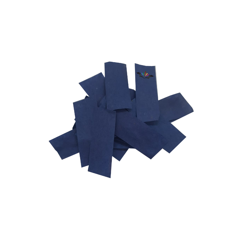 CORIANDOLI BLU RETTANGOLARI DA 5 KG.